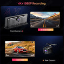 K2 Pro 11.3 Inch 4K Car DVR Dash Cam With Dual Lens GPS Navigation