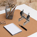 Barbell Pen Holder Hanging Rack Office Desk Organizer Stand