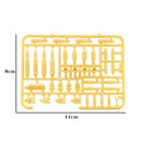 WWII Military Building Blocks Toy Soldier Figure With Heavy Machine Gun