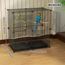 Birdcage Metal Mesh Parrot Pigeon Starling Villa Cage Acacia