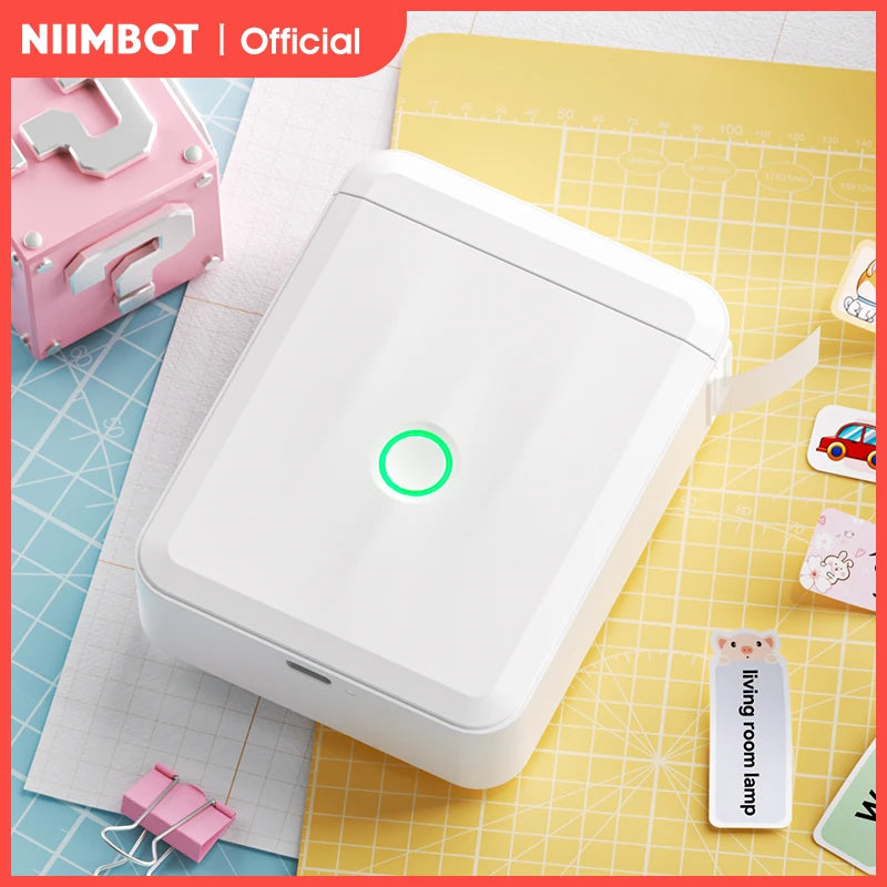 NIIMBOT D110 Thermal Label Printer Portable Mini For Office Home School