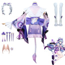 Genshin Impact Yumemizuki Mizuki Cosplay Costume Anime Dress Wig