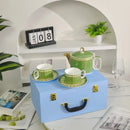 Swarovski Coffee Cup Teapot Set Luxury European Afternoon Tea Gift