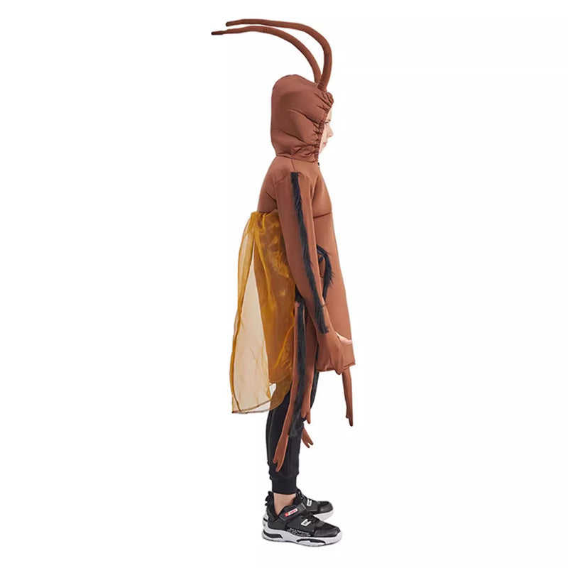 Cockroach Cosplay Costume Jumpsuit For Halloween Carnival Adults