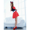 Disney Minnie Dress Women Birthday Halloween Party Cosplay Costume