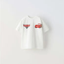Boys Cartoon T-shirts Summer Short Sleeve Casual Printed Tees