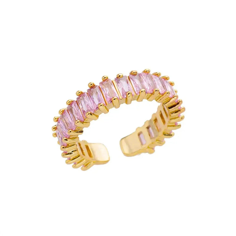 316L Stainless Steel Rings For Women Gold Color Classic Wedding Couple Rings