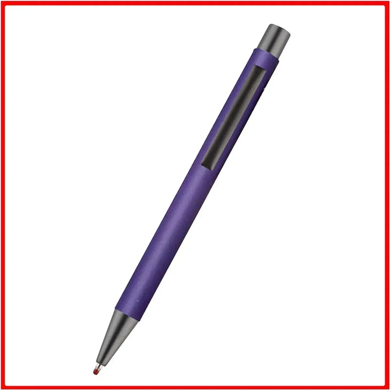 Custom Laser Engraved Ballpoint Pen Metal Personalized Text Set