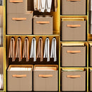 Collapsible Clothing Organizer Storage Box For Closet Drawer Wardrobe