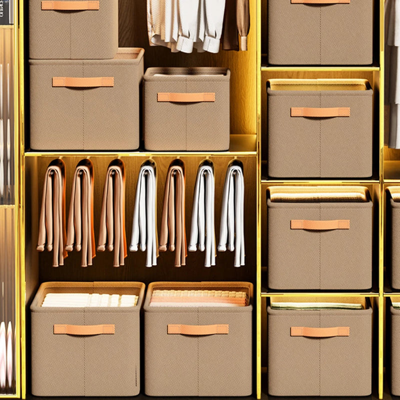 Collapsible Clothing Organizer Storage Box For Closet Drawer Wardrobe