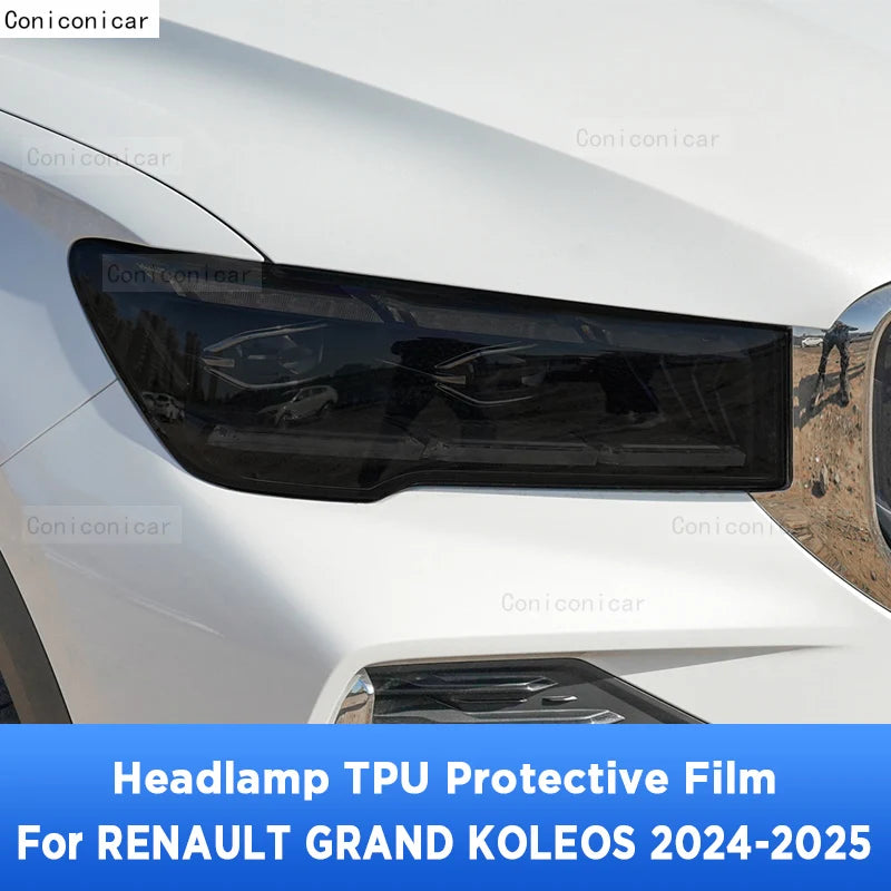 Renault Grand Koleos Headlight Protective Film TPU Scratch Resistant Cover