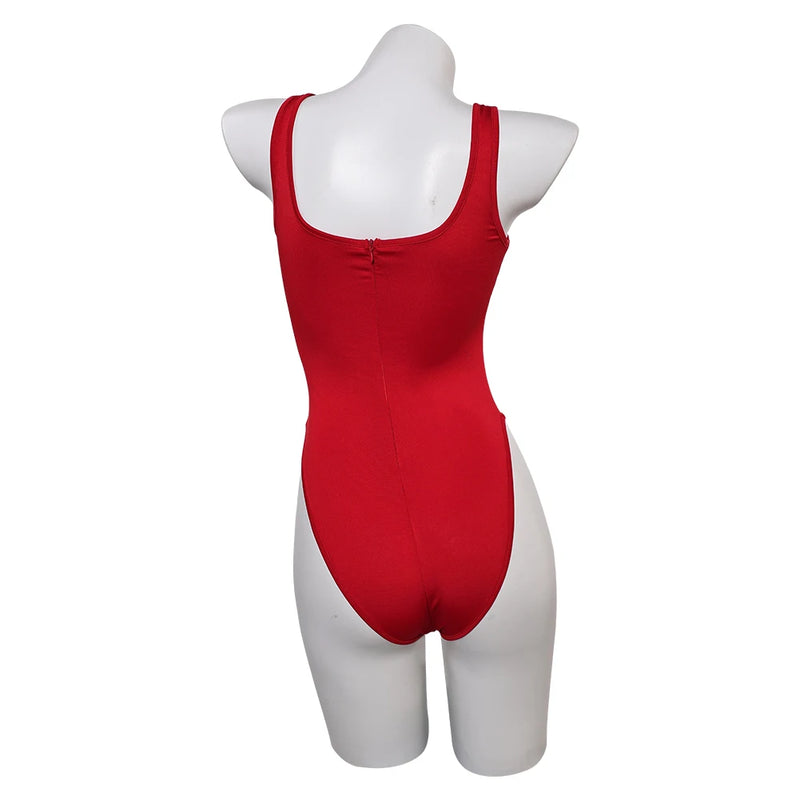 Adult Women C.J. Parker Cosplay Swimsuit Summer Baywatch Costume
