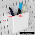 Pegboard Wall Organizer Kit Modular Panels No-Punch Installation Craft Storage