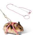 Small Pet Adjustable Harness Soft Leash For Birds Mice Ferrets Rats