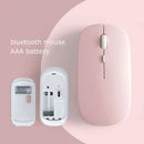 Bluetooth Wireless Mouse Silent Portable For Laptop IPad Tablet PC