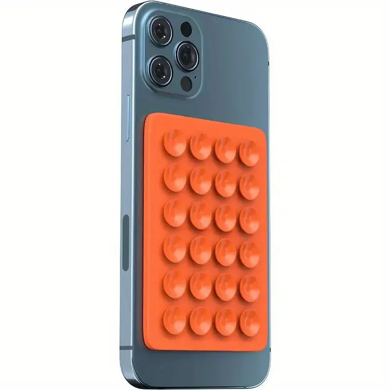Silicone Suction Phone Holder Mat Anti-Slip Wall Stand Mount Sticker