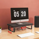 Monitor Raised Shelf Adjustable Laptop Stand Desktop Organizer Rack Holder