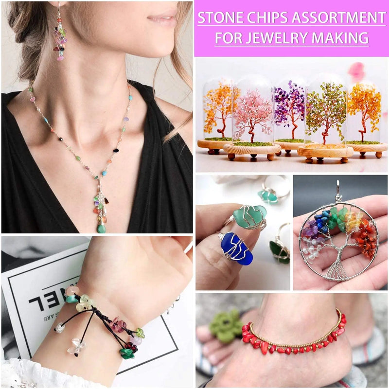 Natural Stone Beads Irregular Chips For Jewelry Making Necklace Bracelet