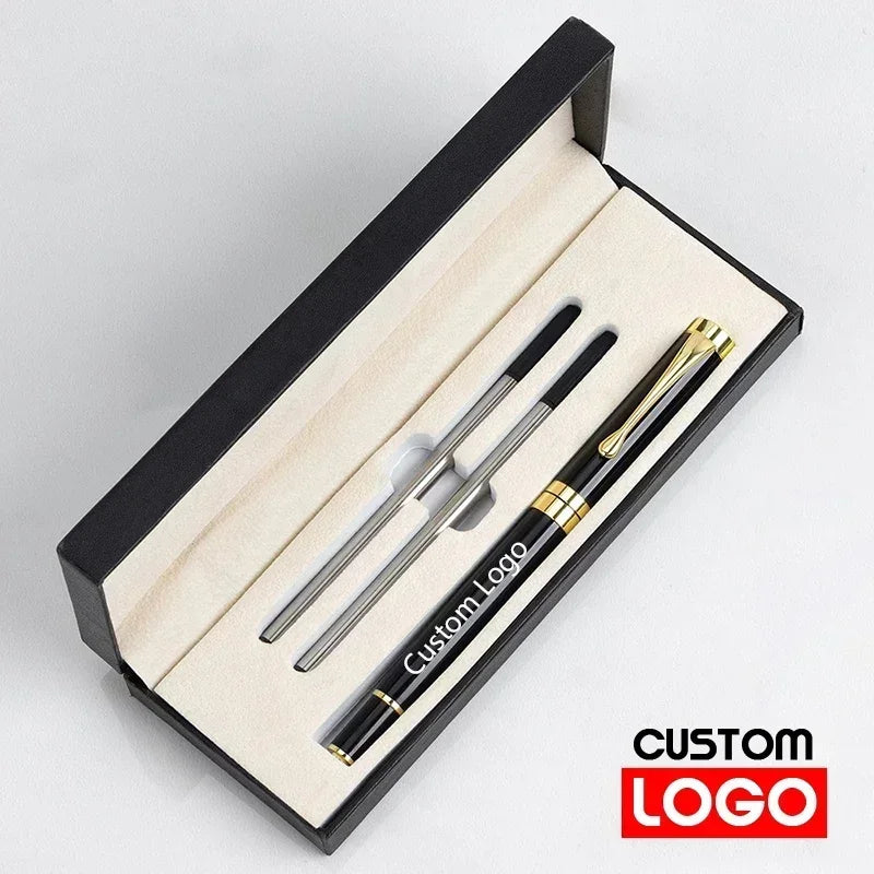 Luxury Metal Ballpoint Pen Set For School Business Office Writing