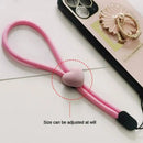 Mobile Phone Strap Adjustable Colorful Heart Wrist Elastic Lanyard