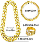 80s 90s Hip Hop Costume Outfit For Men Women With Accessories