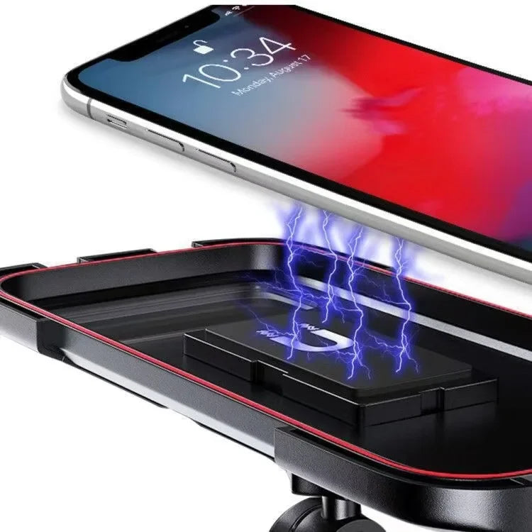 Waterproof Motorcycle Phone Holder Magnetic Cycling Bag 360 Swivel Stand