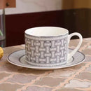 European Ceramic Coffee Cup Set With Plates And Gift Box