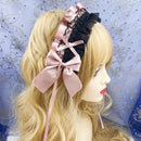 Lovely Sweet Anime Maid Cosplay Headband Lace Flower Hair Accessory
