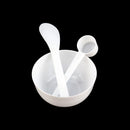 Face Mask Mixing Bowl Scraper Set Silicone Measuring Spoon Skin Care Tools