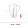 SHIMOYAMA Plastic Measuring Cup Transparent Liquid Measuring Jug Container