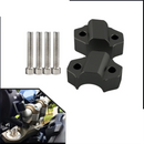Handlebar Riser Clamp Extend Adapter For XSR900 Motorcycle Silver