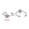 10pcs Adjustable Stainless Steel Ring Settings Blank Base For Jewelry