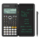 Solar Scientific Calculator 417 Functions LCD Notepad Portable Foldable