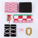 Nezuko Cosplay Costume With Wig Props For Adults Kids Halloween