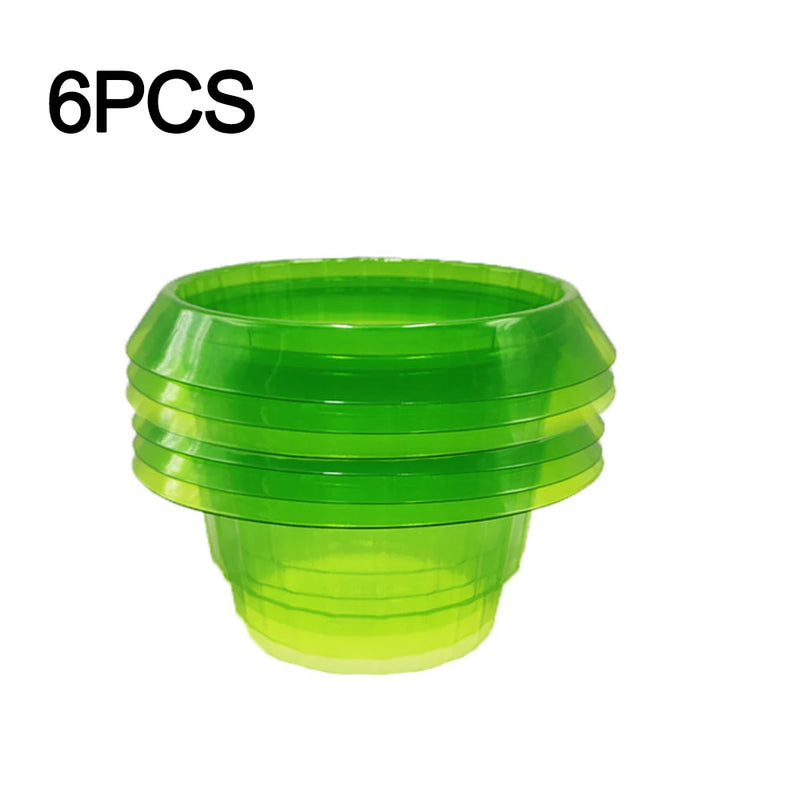 6 Or 12Pcs Garden Plant Cloches Reusable Bell Covers For Protection