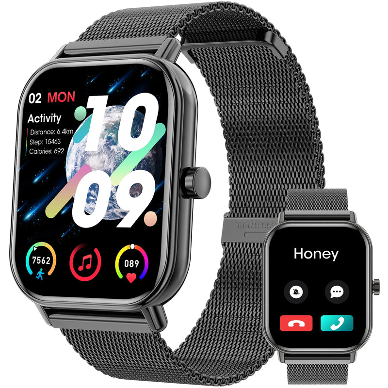 Karchilor Smartwatch Large Screen Fitness Tracker Waterproof Sports Watch