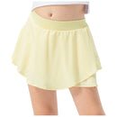 Girls Yoga Sports Skirt Breathable Lightweight Fitness Running Skirt Pants