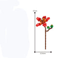 Flower Building Blocks 13 Styles Rose Lavender Lily Tulip DIY Ornaments