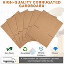 Small Mailing Boxes Brown Corrugated Cardboard Mailer With Lids