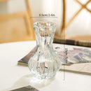 Creative Transparent Glass Flower Vase For Fresh Lily Rose Arrangements