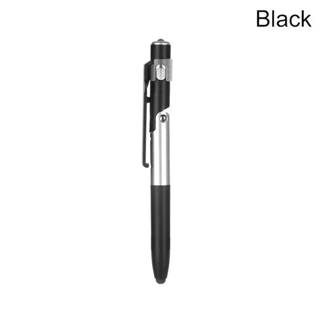 Multifunction Ballpoint Pen With LED Light Foldable Phone Holder