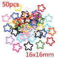 Colorful Mixed Alloy Jump Rings Lobster Clasp DIY Jewelry Making Supplies