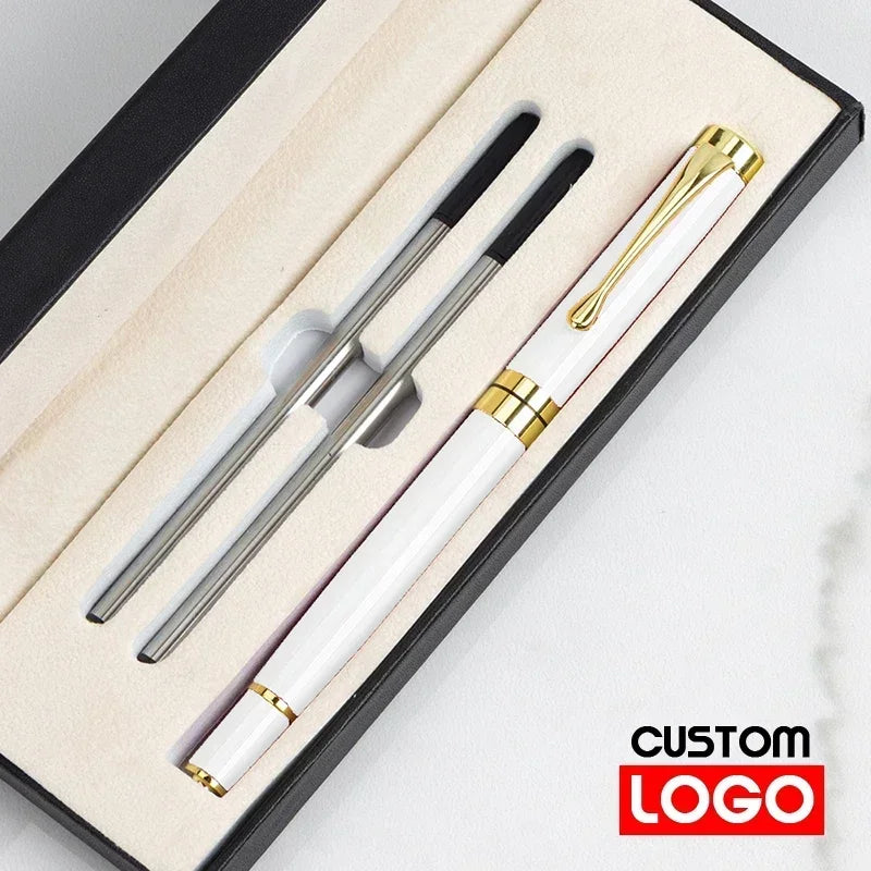 Luxury Metal Ballpoint Pen Set For School Business Office Writing