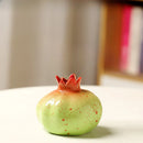 Handmade Ceramic Pomegranate Vase Small Decorative Flower Ornament