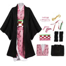 Nezuko Cosplay Costume Kimono Demon Slayer Outfit For Women