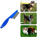 Pet Hair Shedding Comb Stainless Steel Flea Grooming Comb For Cats Dogs