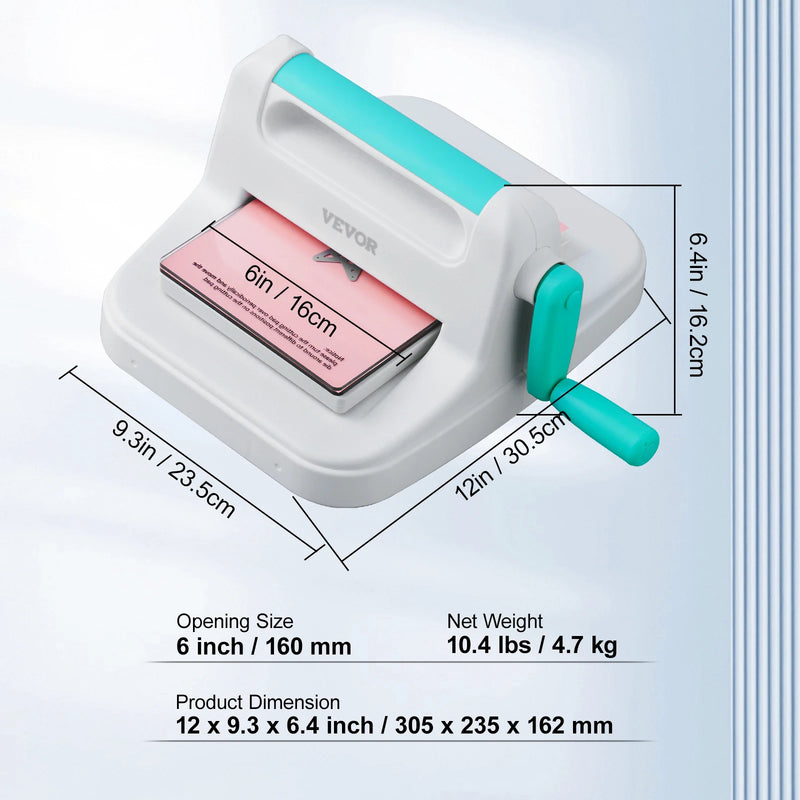 Manual Die Cutting Embossing Machine For Scrapbooking DIY Crafts Cards