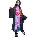 Nezuko Cosplay Costume Kimono Demon Slayer Outfit For Women