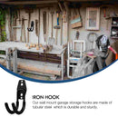 Heavy Duty Garden Hose Hanger Wall Mount Water Hose Hook Holder