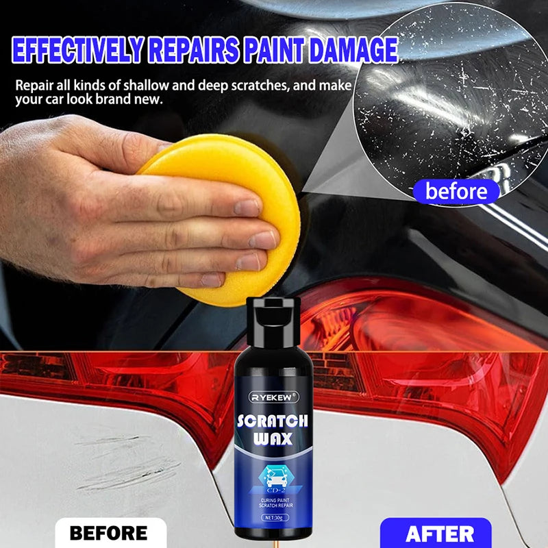 Car Scratch Remover Paste Paint Polish Swirl Scratch Repair Coating